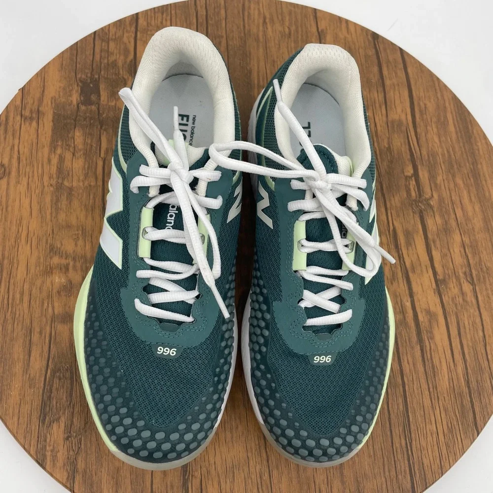 New Balance 996v4.5 Tennis Shoes Womens 9.5 Teal Mesh FuelCell Athletic Sneakers